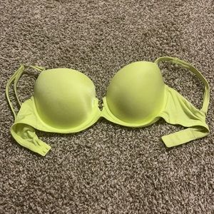 Lime green Victoria secret very sexy bra